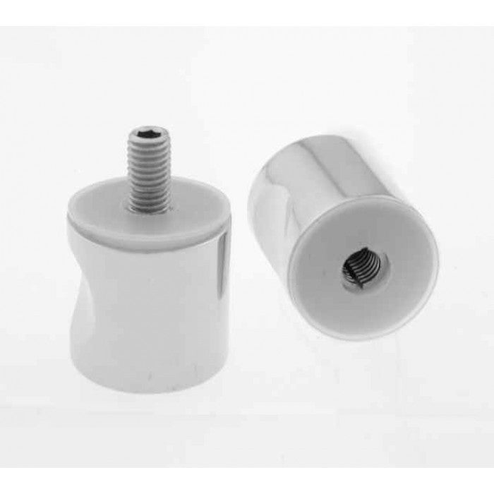 Shower Door Handle/Knob Chrome Zinc Alloy K009