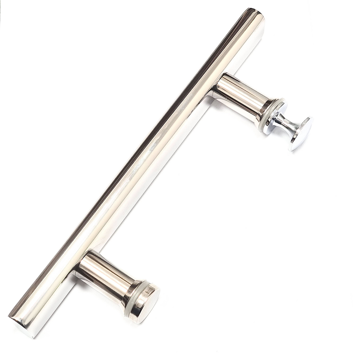 Shower Bath Door Handle Stainless Steel Chromed L-2