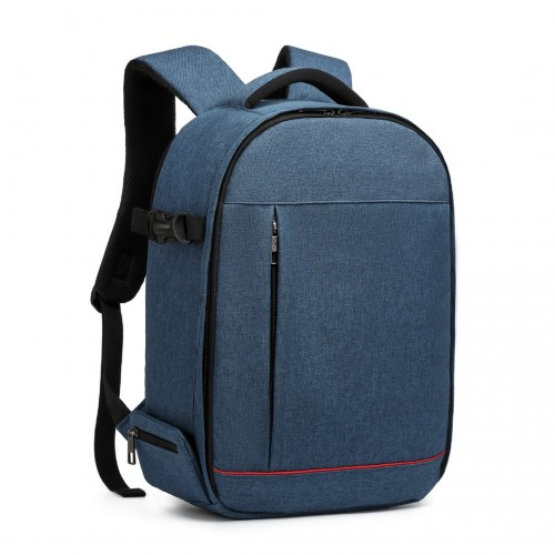 E6928 - Kono Water Resistant Shockproof DSLR Camera Backpack - Navy