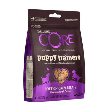 Golosinas para Perros Wellness CORE Puppy Trainers de Pollo con Zanahorias 170 g