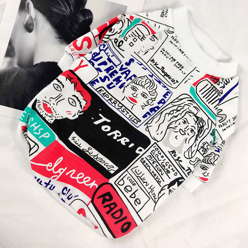 Pet autumn and winter new cotton T-shirt