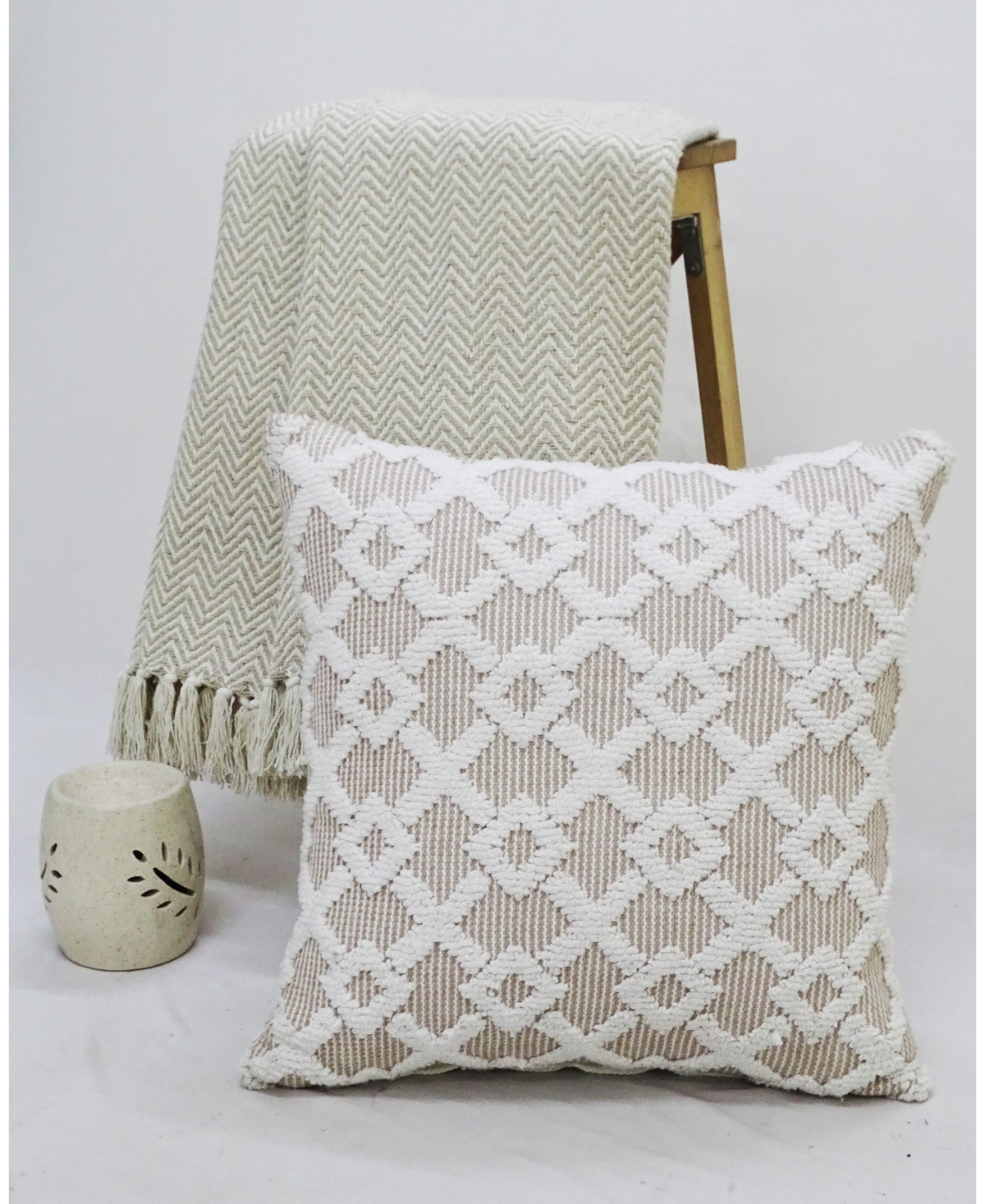 Decorative Accent Throw Pillow  20"x20"