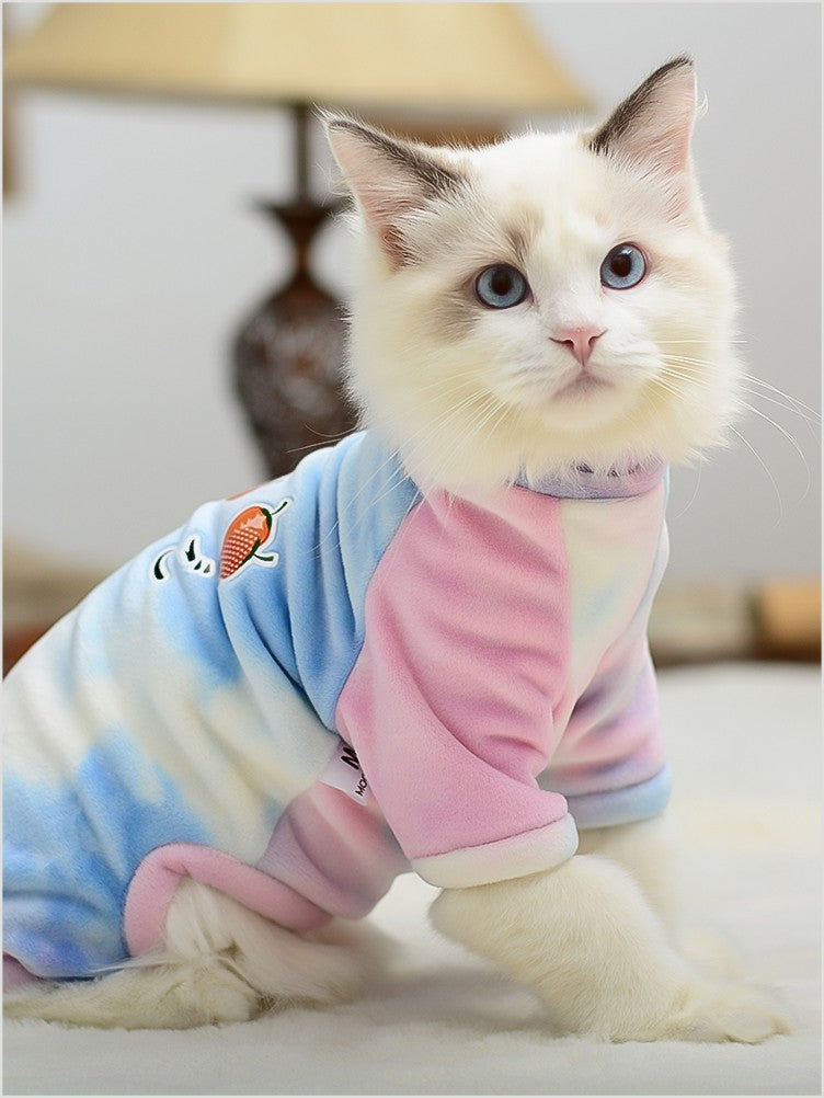Fashionable Personality Bottoming Silver Fox Velvet Four-legged Jacket
