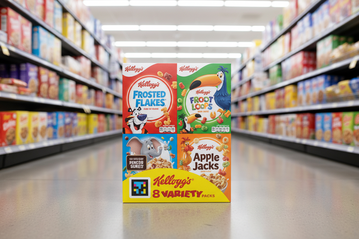 12 x Kellogg's Variety Pack 8er