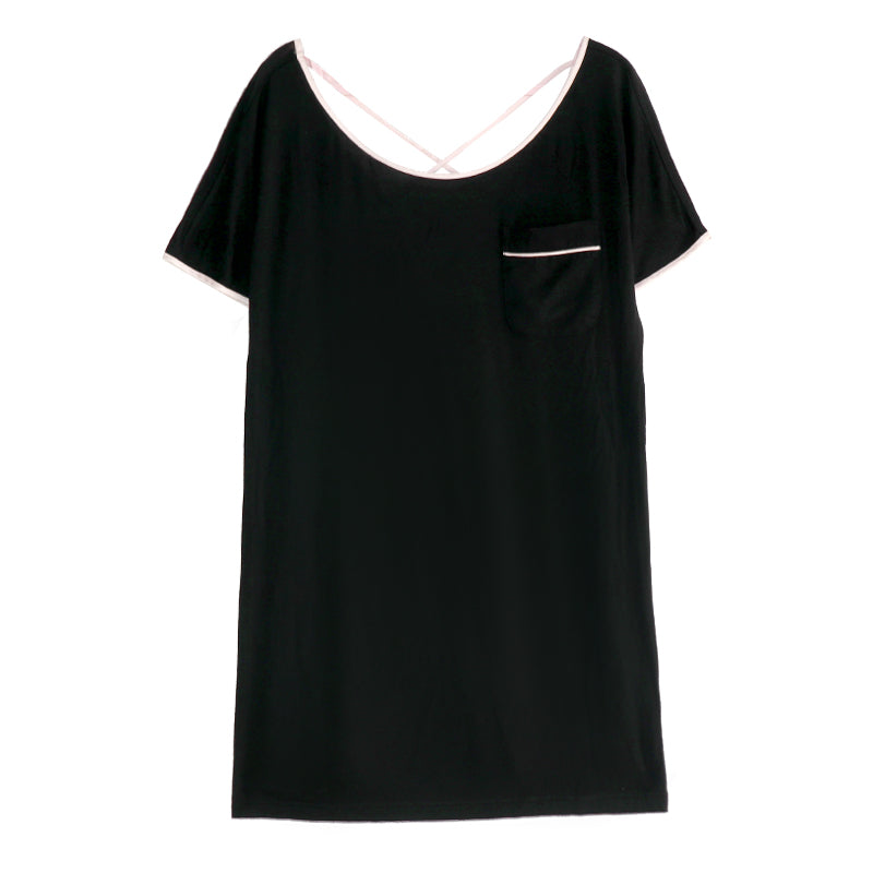 Ladies summer backless nightdress