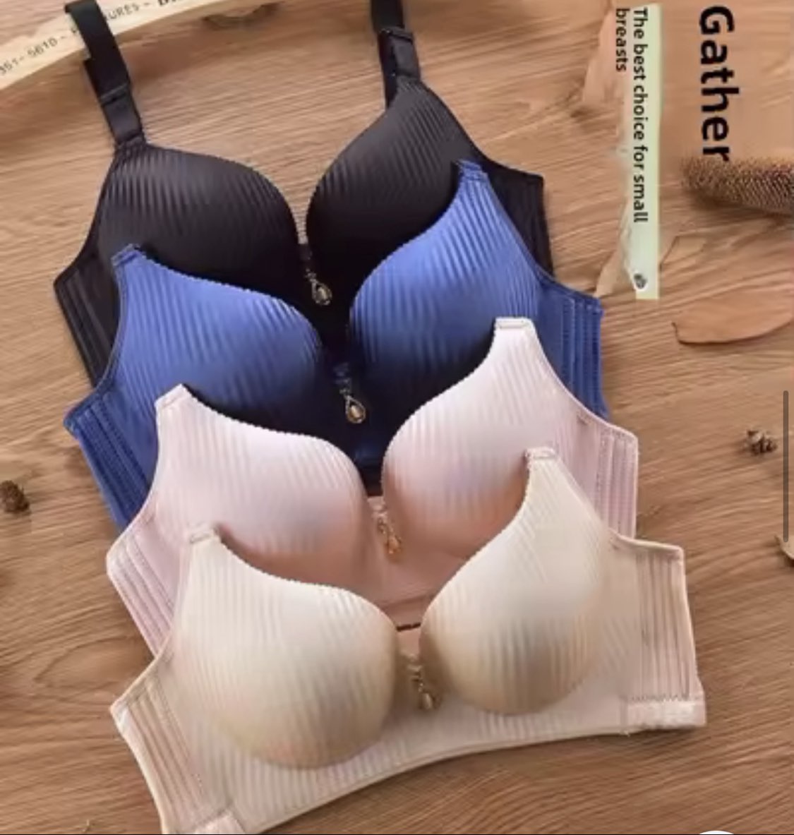 Wireless Push-Up Comfort Bra | Seamless Lift & Support