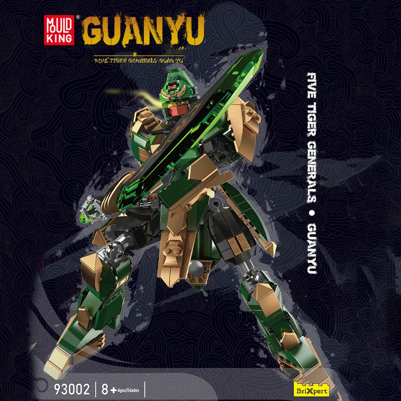 Mould King Fünf Tigergeneräle Guan Yu 93002