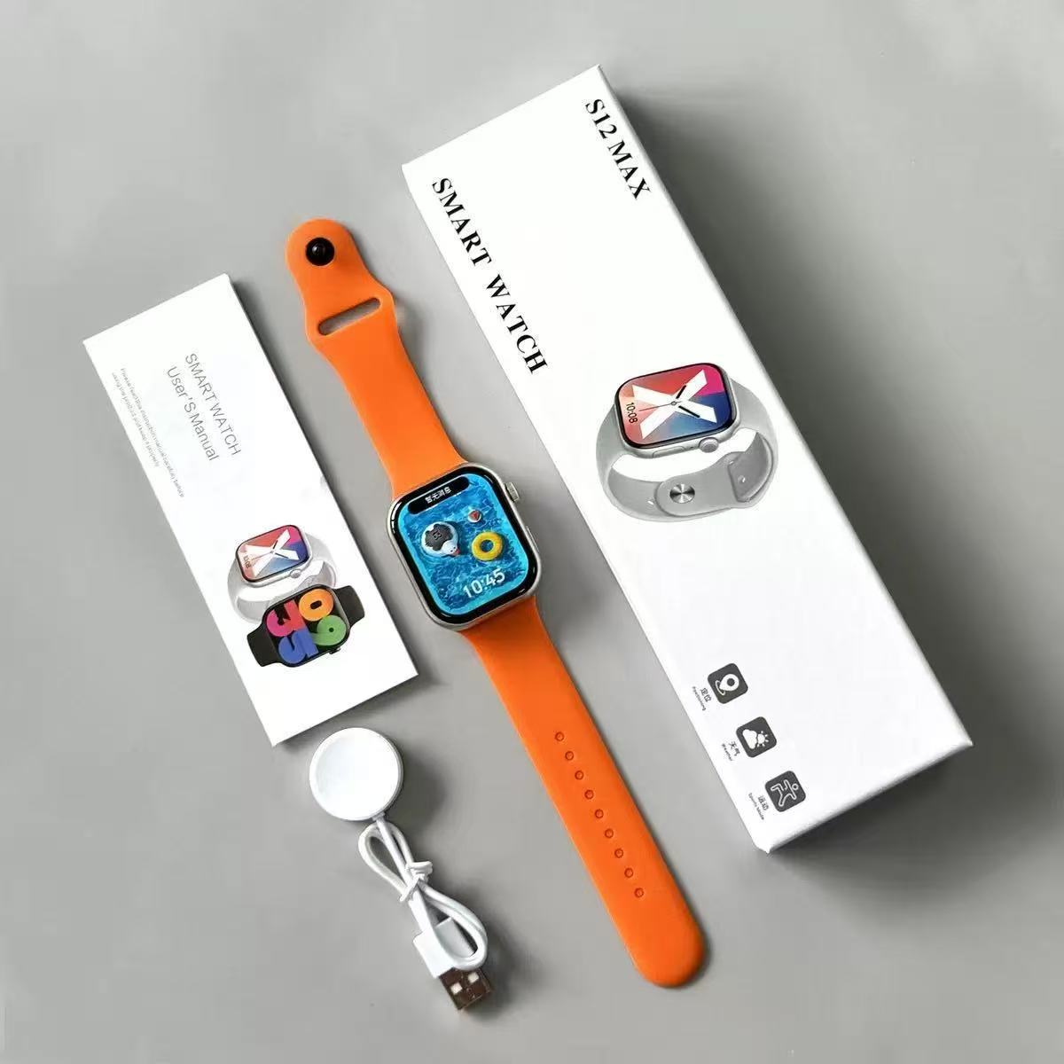 2.01" Smartwatch Bluetooth Call GPS Fitness Tracker Waterproof Smart Watch Universal