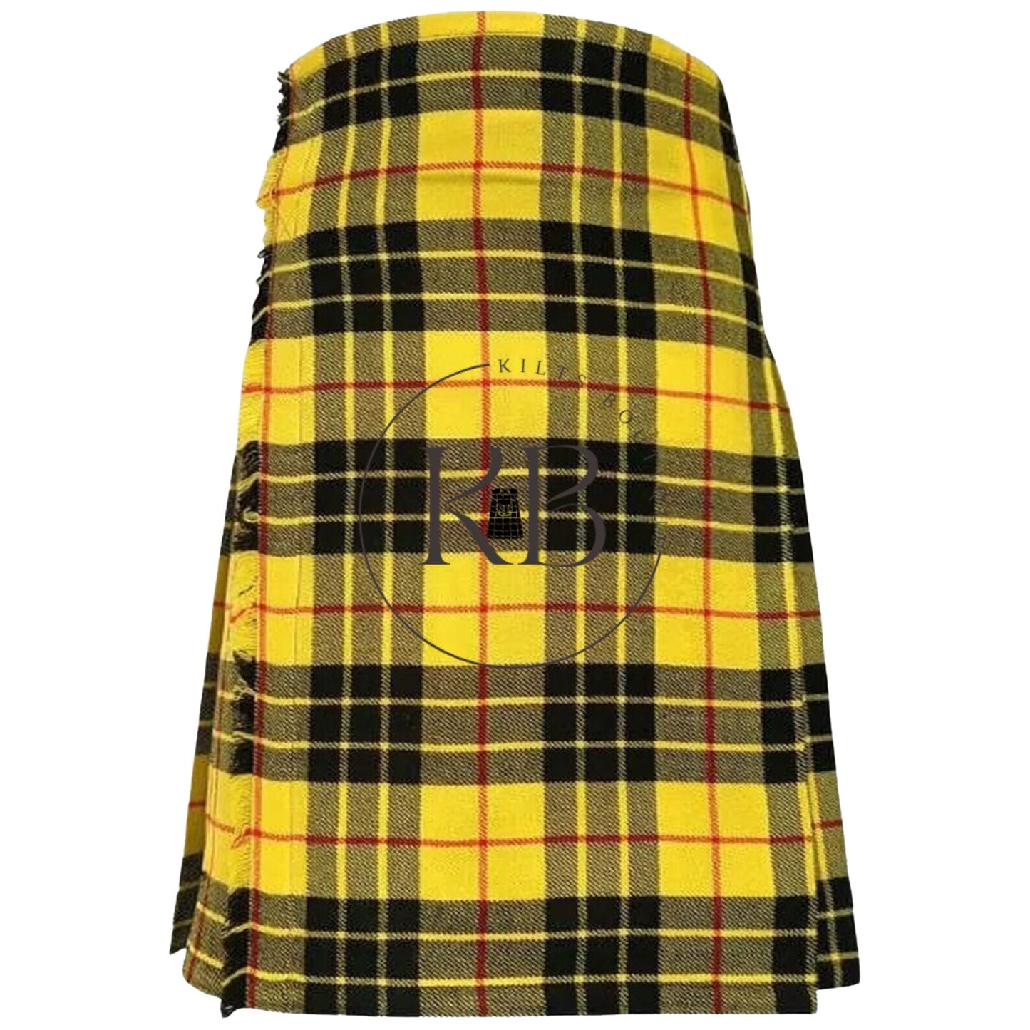 MacLeod of Lewis Tartan Kilt – 8-Yard Handmade Traditional Scottish Highland Kilt for Men