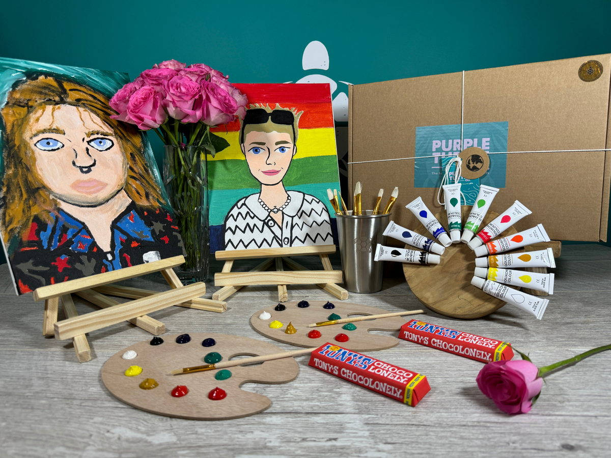 Paint My Partner Date Night Gift Set