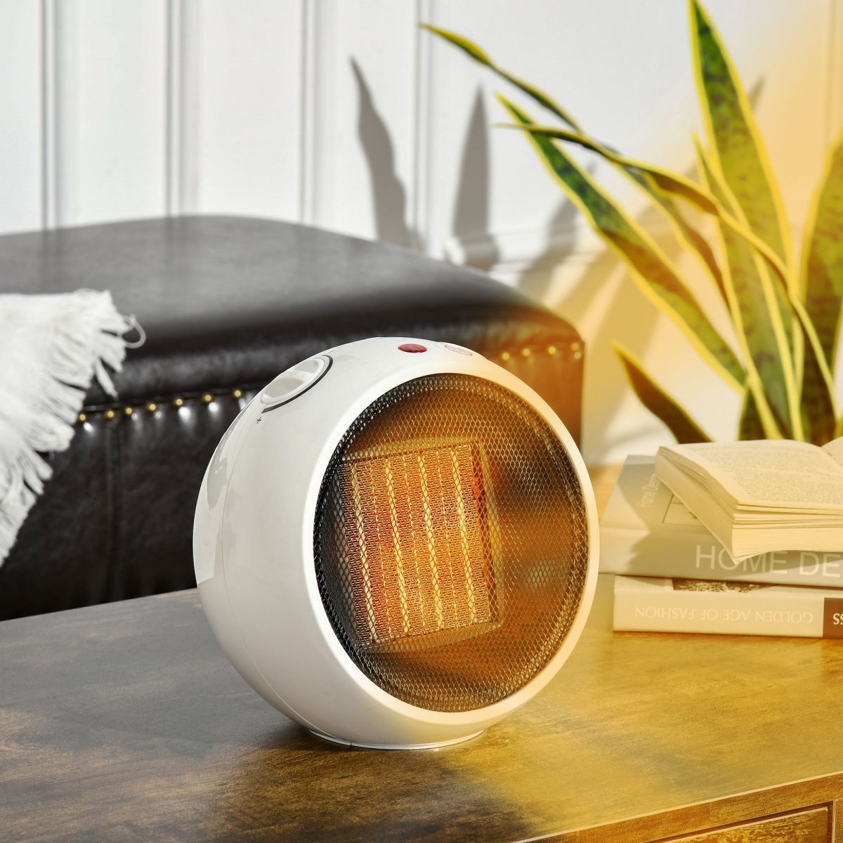 Small Space Heater Ceramic Electric Heater with 3 Heating Mode