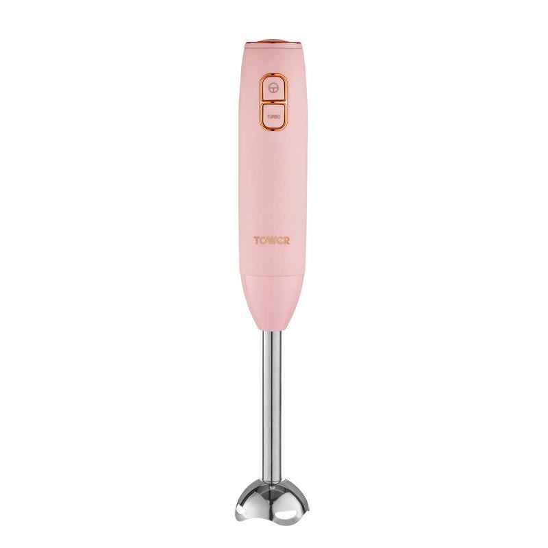 Tower Cavaletto 600W Stick Blender Pink & Rose Gold UK Plug