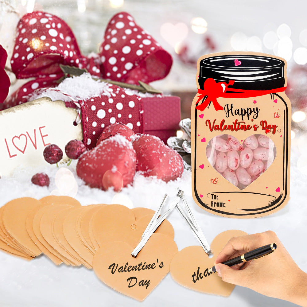 Children's Valentine's Day Gift Suit Greeting Card