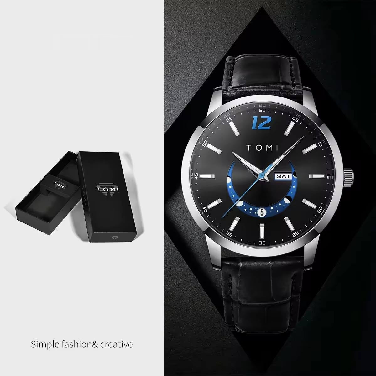 Men's Fashionable And Luxurious Business Quartz Watch
