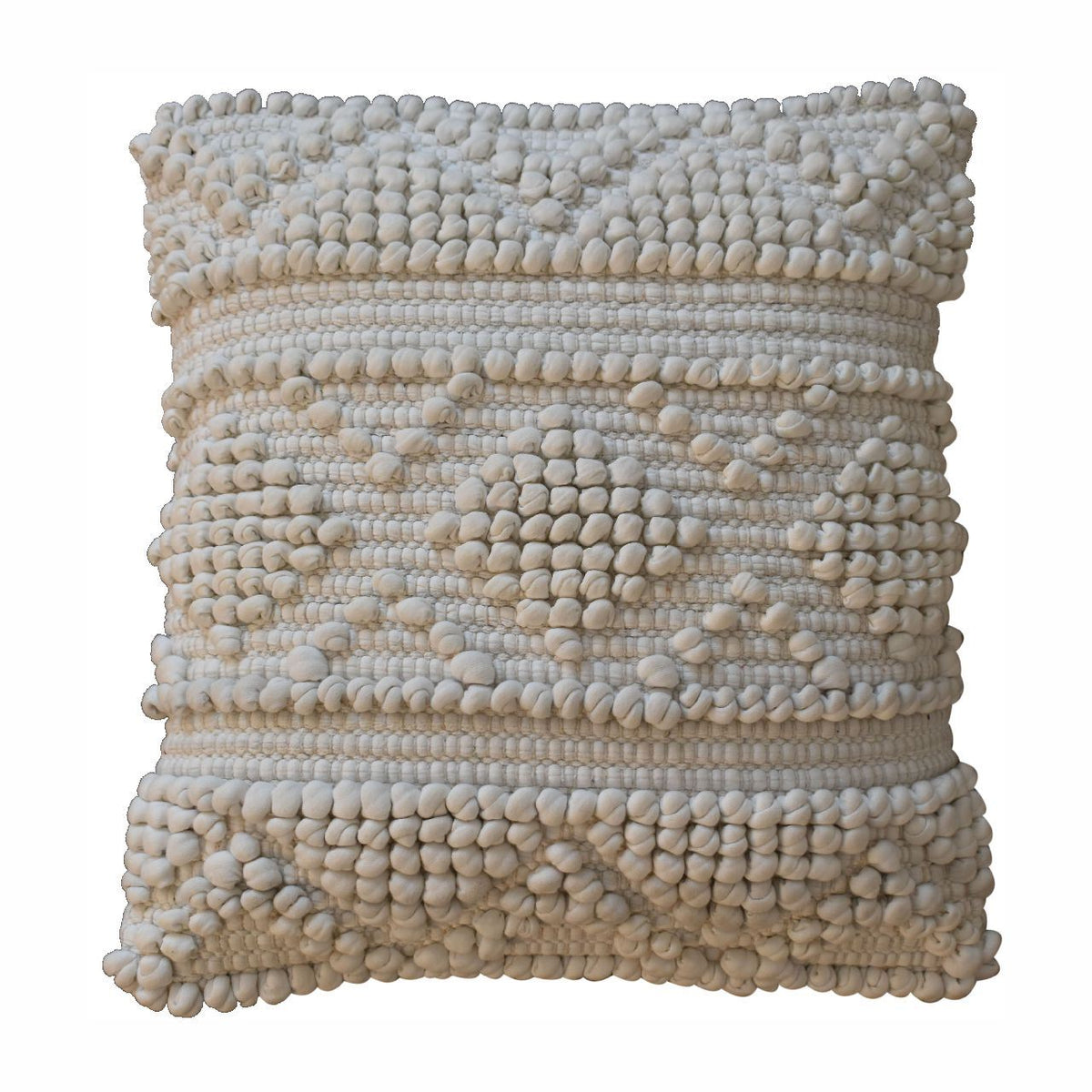 Artisan Nola Cushion Set of 2- Natural White