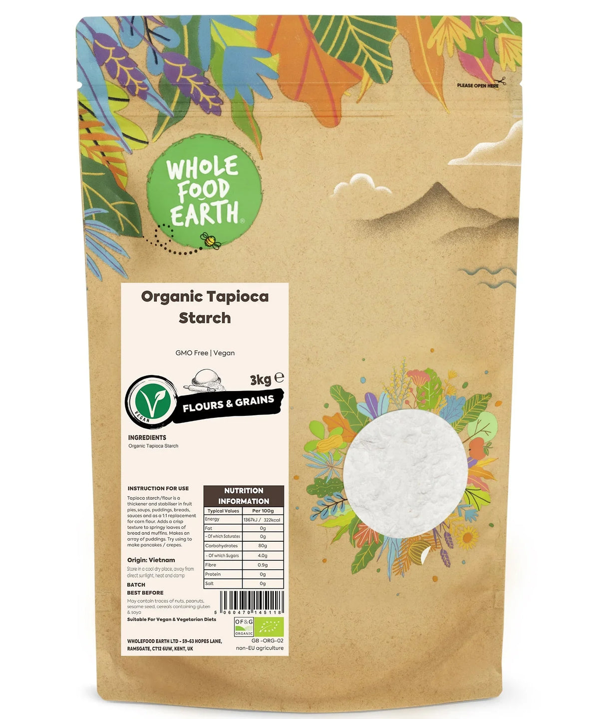Organic Tapioca Starch