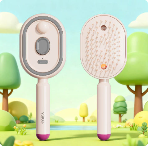 Electric Spray Airbag Massage Comb With Essential Oil Atomization For Hair Nourishment And Care