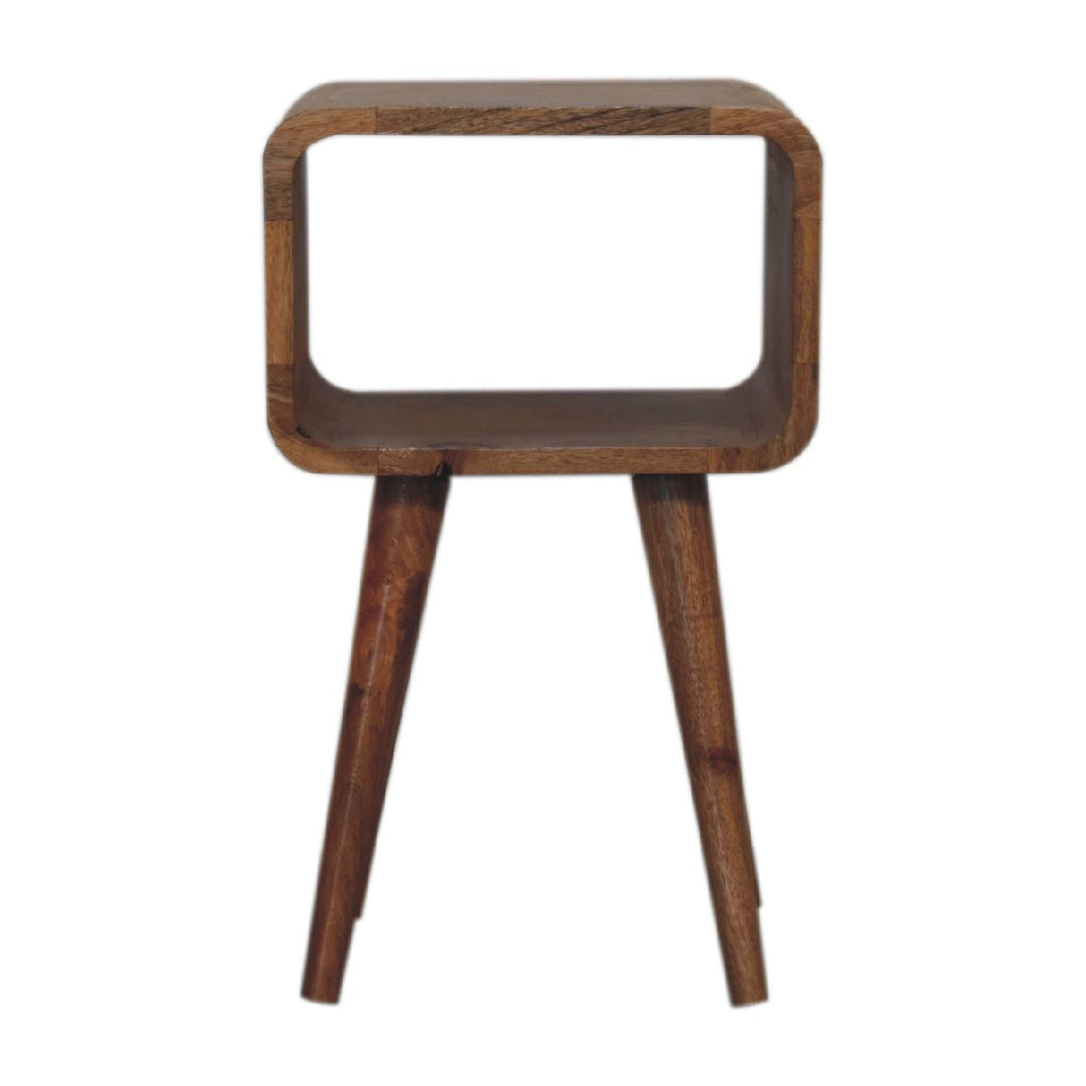 Artisan Mini Curved Open Bedside Table