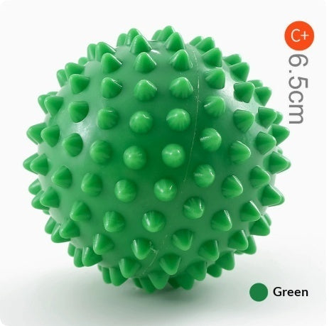 Hard thorn massage ball hand holding thorn ball touch training ball pvc acupressure massage ball yoga ball