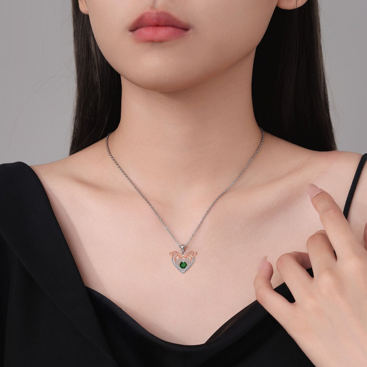 Love Rose Pendant Valentine's Day Gift High Sense