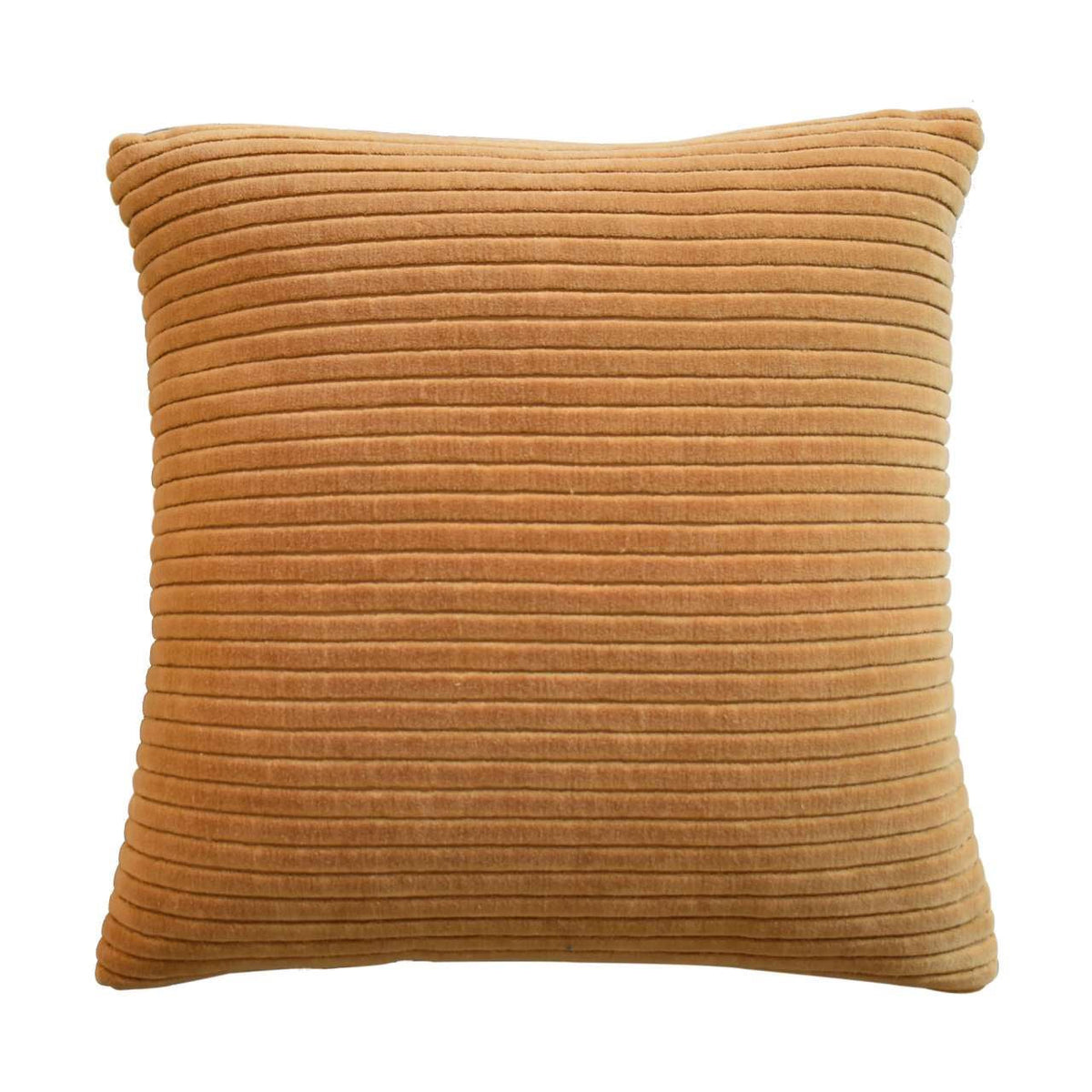 Artisan Ribbed Mustard Cushion Set of 2