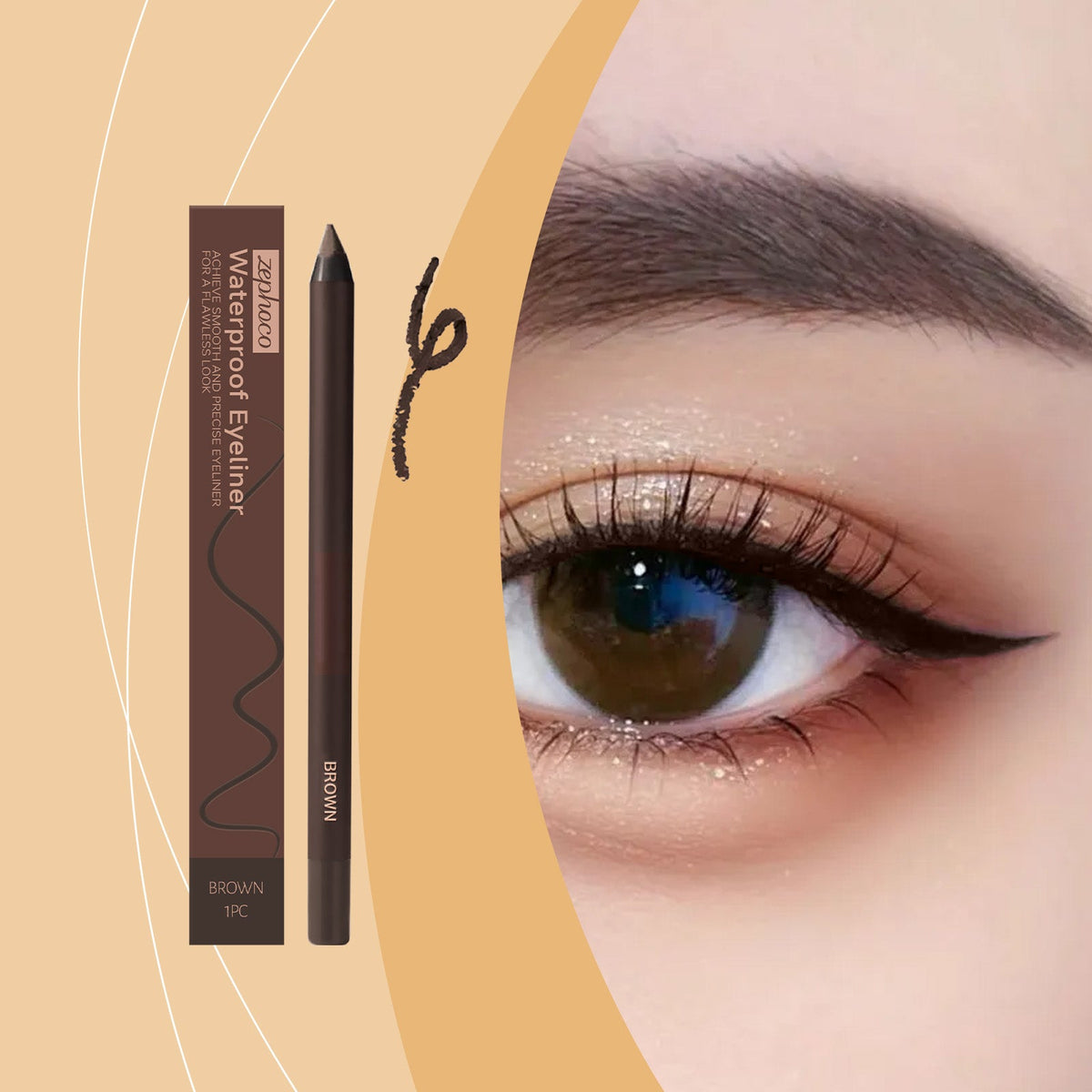 Waterproof Eyeliner Brown