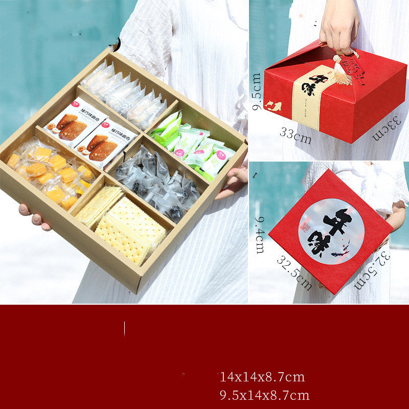 New Year's Day Dried Fruit Nut Gift Box