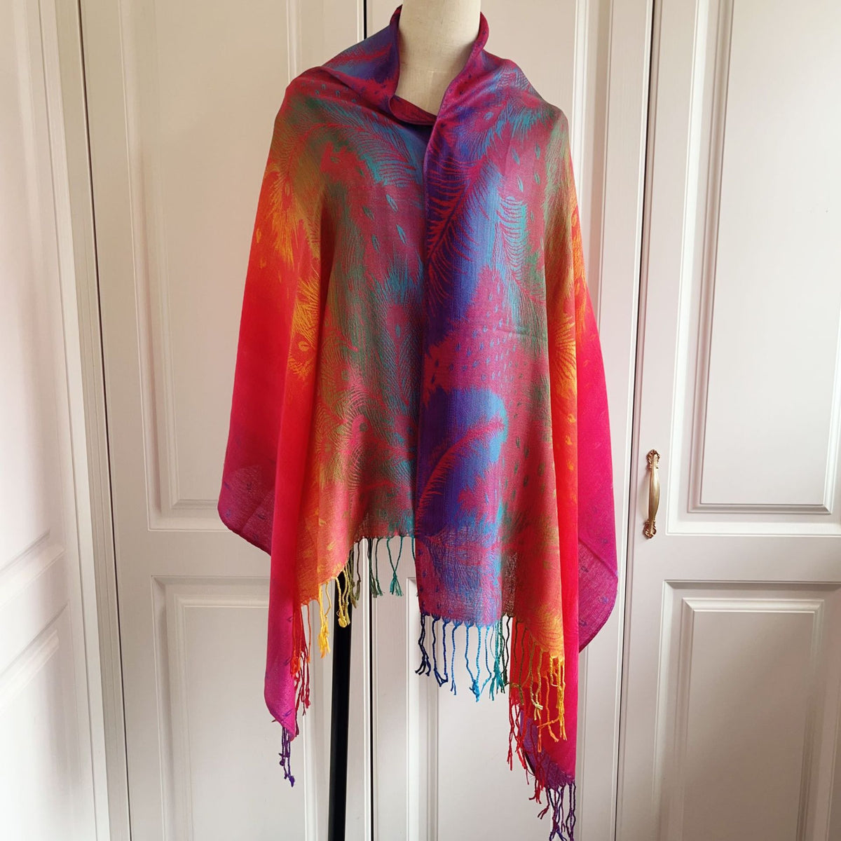 Women's New Ethnic-style Tassel Scarf Cotton Twill Shawl