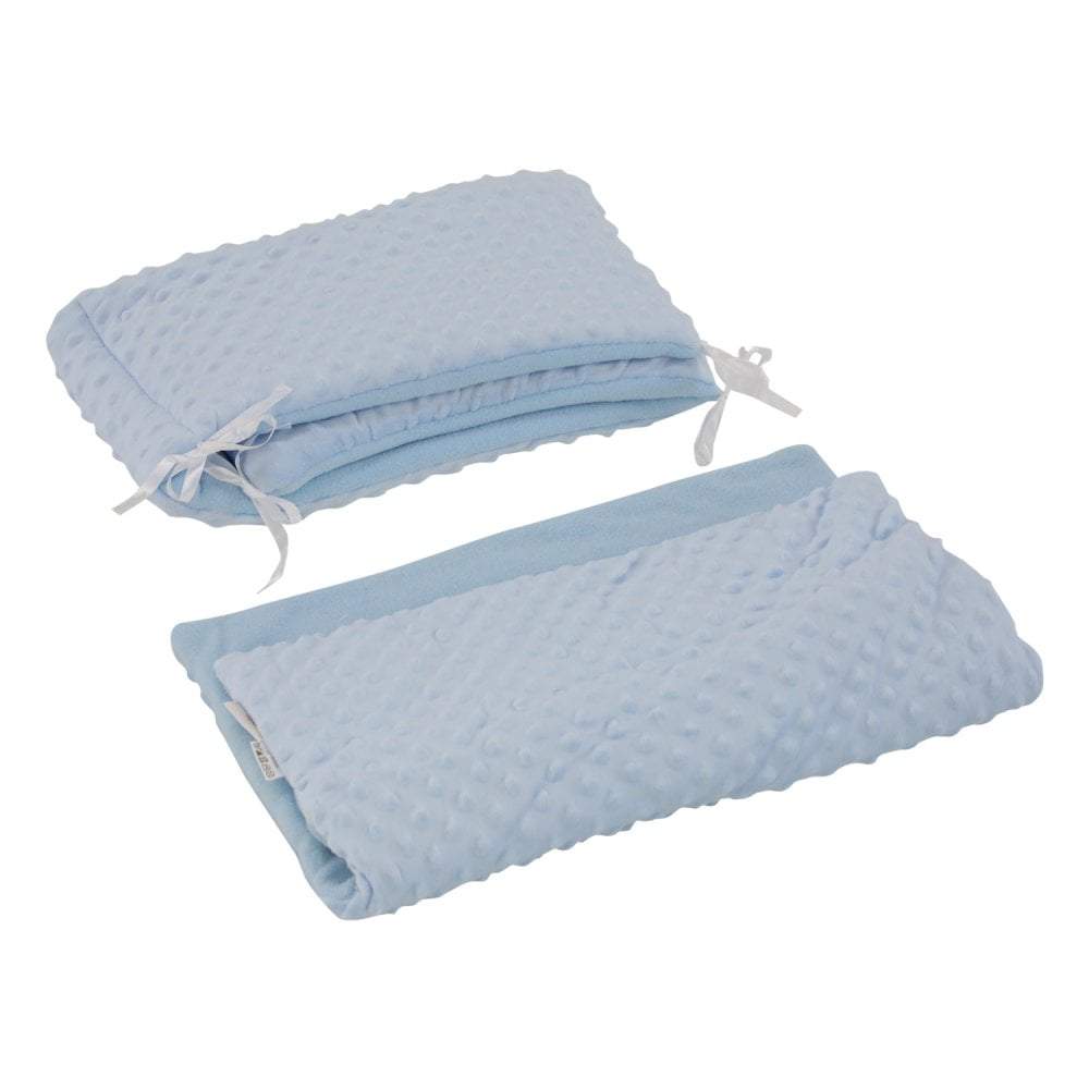 Juego de 2 piezas de edredón y protector de cuna Dimple