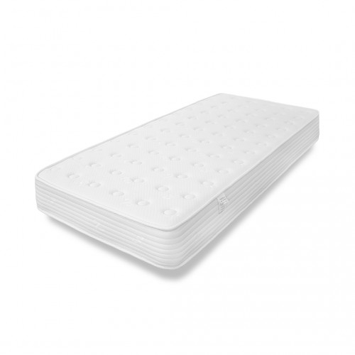 MTS002 - Memory Foam Quilted Sprung Mattress - 90×190×20 cm