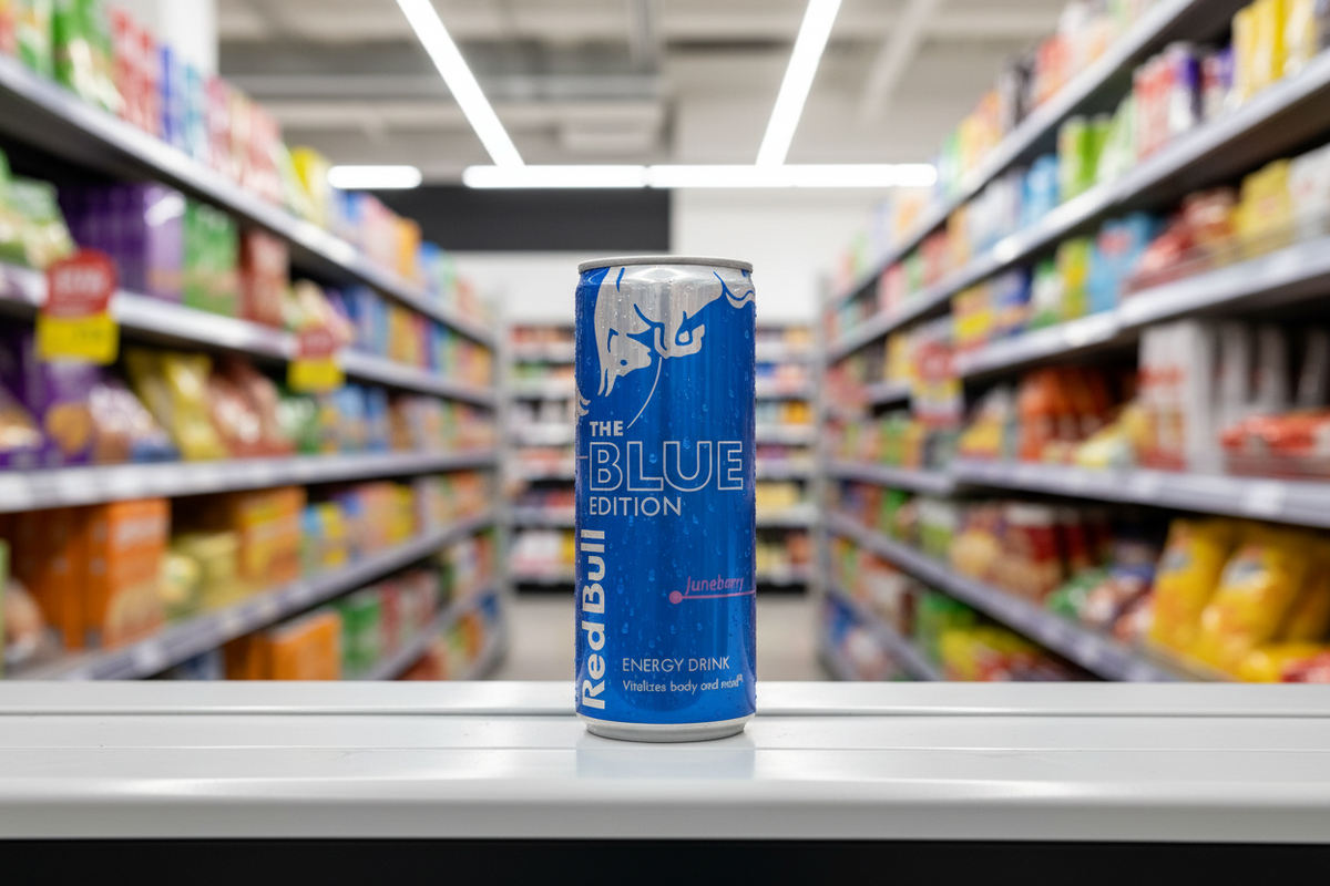 24 x Red Bull The Blue Edition Juneberry Energy-Drink 250ml