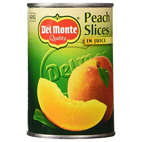 12 x Del Monte Pfirsichscheiben in Saft 415 g