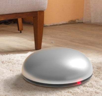 Funny cat sweeping robot