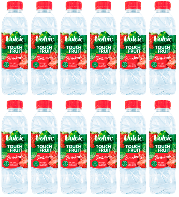 12 x Volvic Fresa Original 500ml