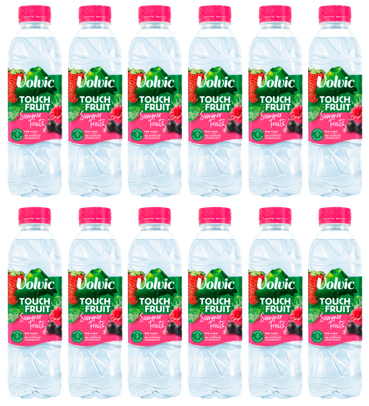 12 x Volvic Tof Summer Fruits Original 500ml