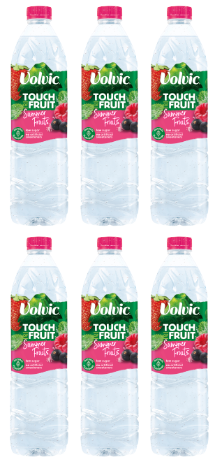 6 x Volvic Tof Sommerfrüchte 1,5L