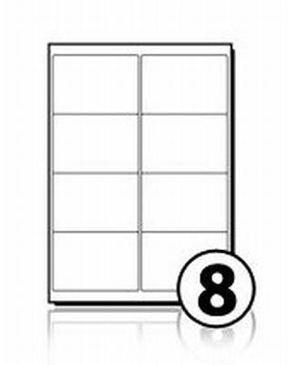 Niceday Laser Labels 99.1 x 67.7mm 8 Labels Per Sheet 100 Sheets Per Box