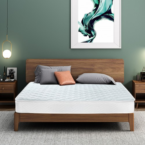 MTS004 - Memory Foam Quilted Sprung Mattress - 135×190×18 cm