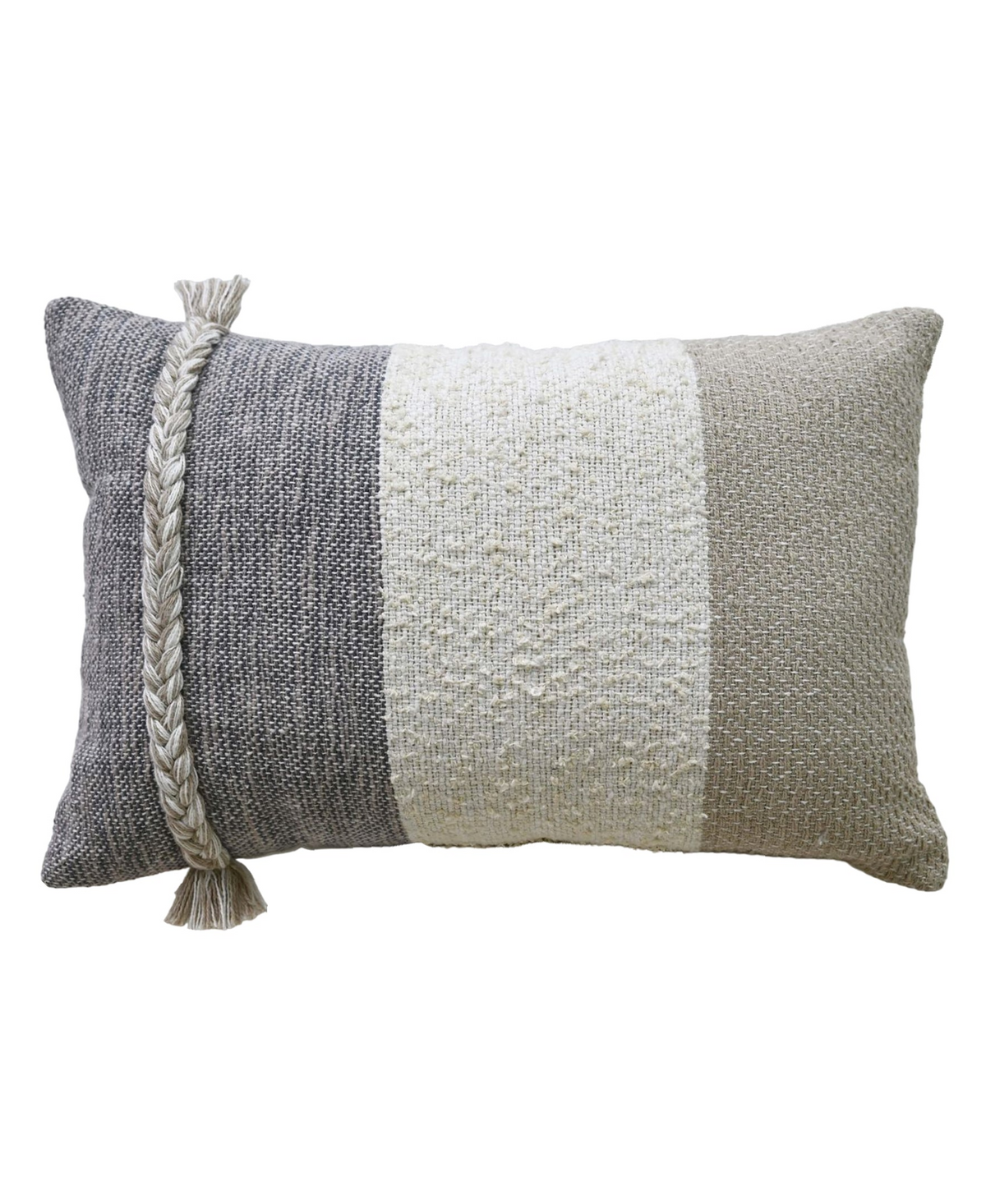 Linden Street Handloom Woven Wooden Textured Decorative