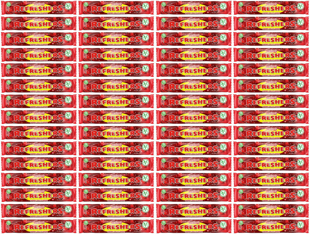 60 x Refreshers Cherry Cola Chew Bar  - 18GM