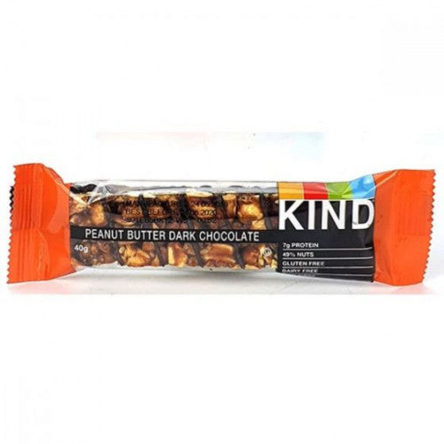 12 x Barrita de cacahuete y chocolate negro Kind 40 g
