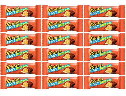 Reese's Fast Break Bars | 18 x 51g | Bulk Pack