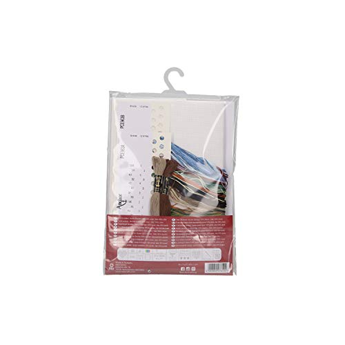 Anchor Counted Cross Stitch Kit: Essentials: Elephants, Multi-Colour, 23 x 18cm