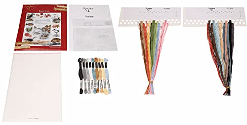 Anchor Counted Cross Stitch Kit, Coastal, (w/h) 35 x 44cm
