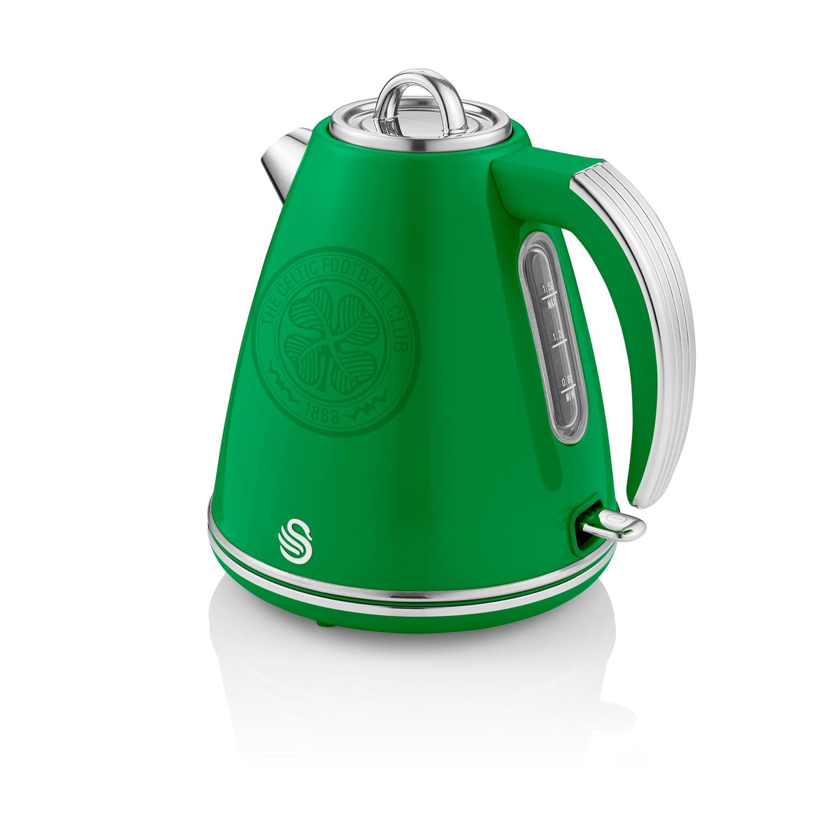 Swan Green Celtic 1.5 Litre Retro Jug Kettle