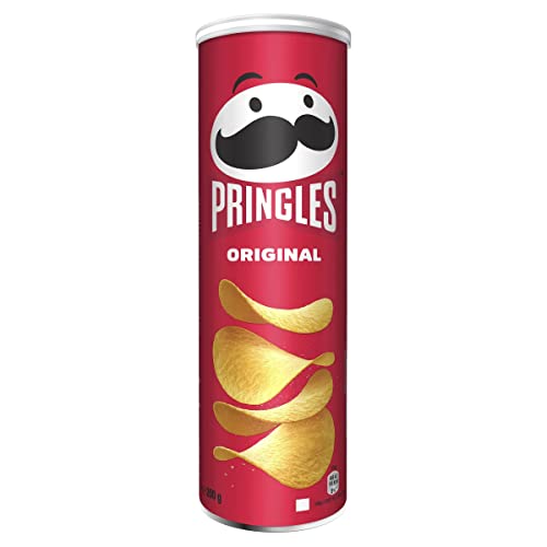 Pringles Cheese and Onion Crisps 190 g (Pack of 18)