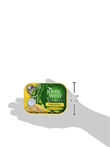 John West Boneless Sardines in Sunflower Oil 95 g