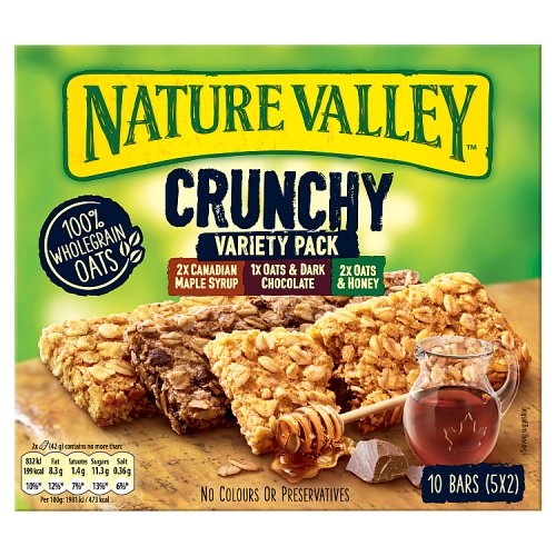 5 x Nature Valley Crunchy Surtido 5 X 42G (210G)
