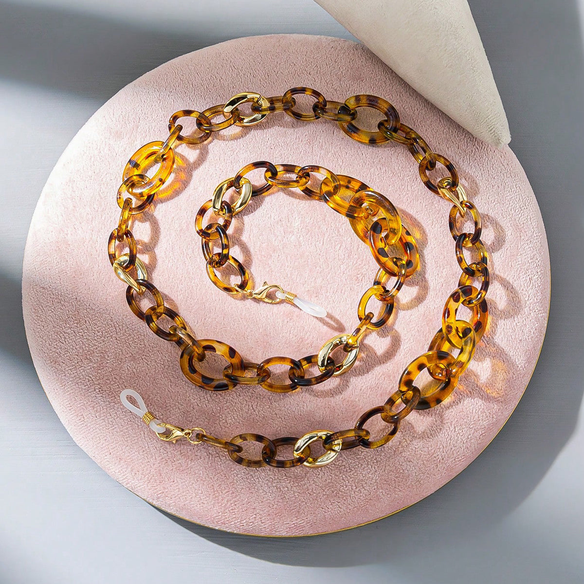 Acrylic Colorful Eyeglass Chain, Fashionable Anti-loss Eyeglass Hanging Chain And Lanyard For Women