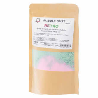 Retro Bath Dust – Luxury Fizzing Bath Powder | 190g